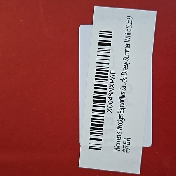 Vicki Vicki White Faux Leather Platform Wedges - Picture 5 of 5